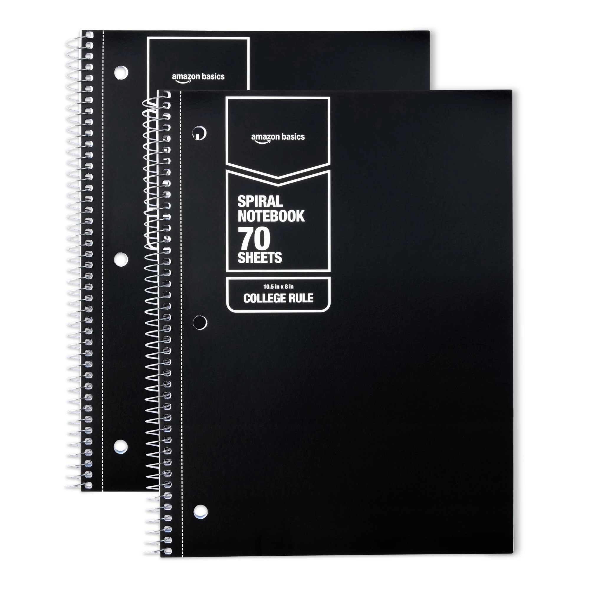 Amazon Spiral Notebook Spiral - Lined 70 Sheets