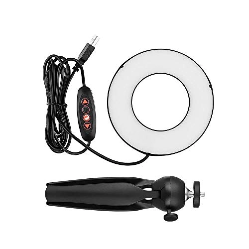 Ring Light LED - 6" Tripod 3 Light Modes