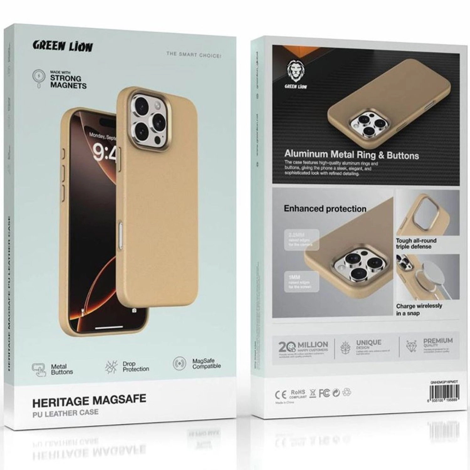 Heritage MagSafe Case - Leather for iPhone 16 Pro Max