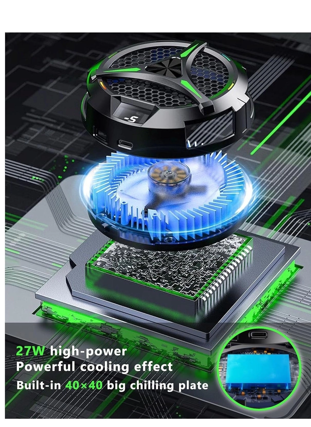 Magnetic Cooler for iPad - iPad, Surface Pro, Tab & More