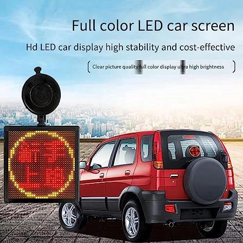 Led Car Screen - 155 * 155 * 22MM Bluetooth