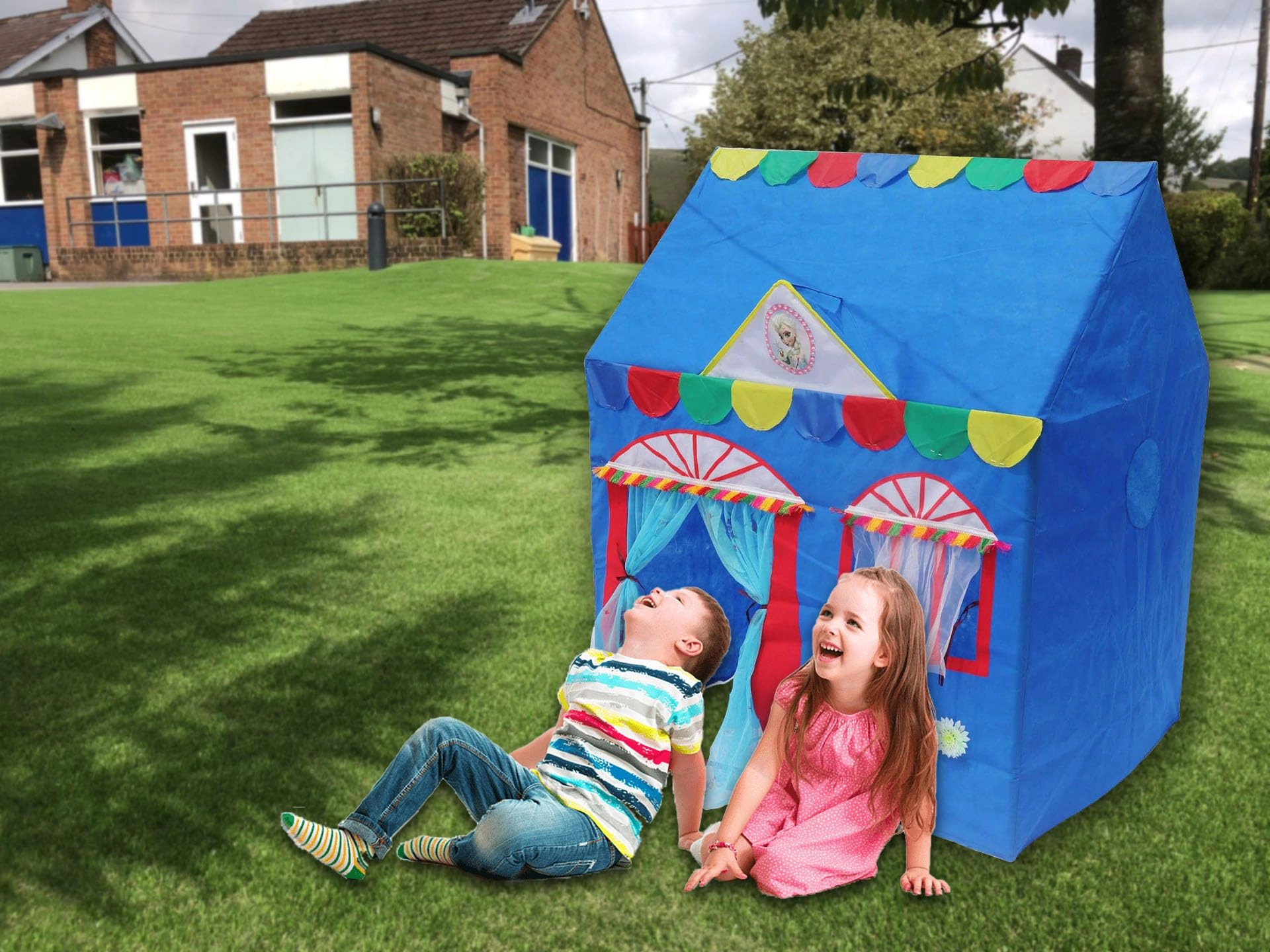 Hut Type - Extra Large Big Size Blue