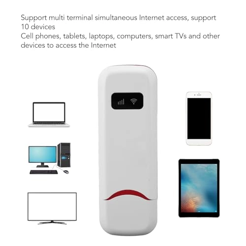 4G LTE USB WiFi Modem - 4G LTE USB Up to 10 Users SIM Card Slot