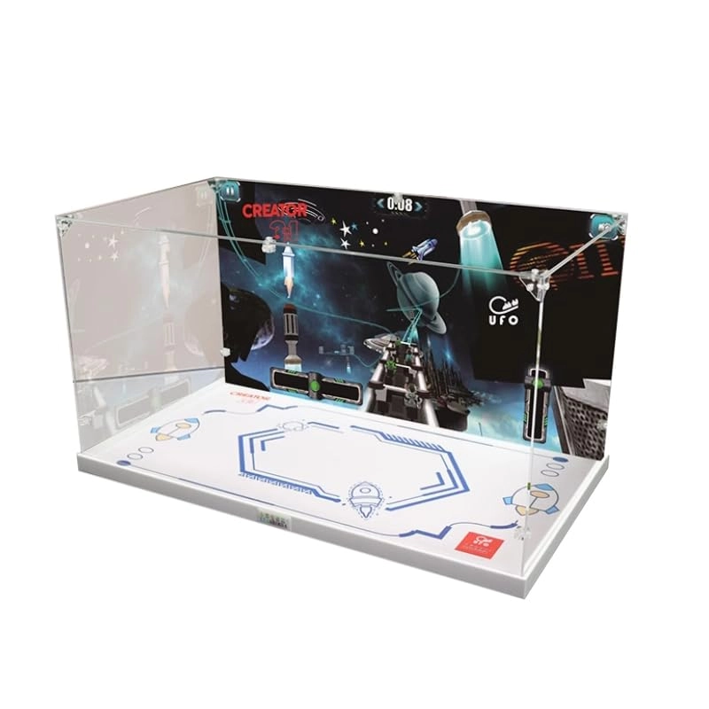 Display Case (41714) - 17.71x9.84x11.81in. Black Bottom 3mm