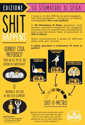 Happens 50 Sfumature Di Sfiga - Card Game (Italian)