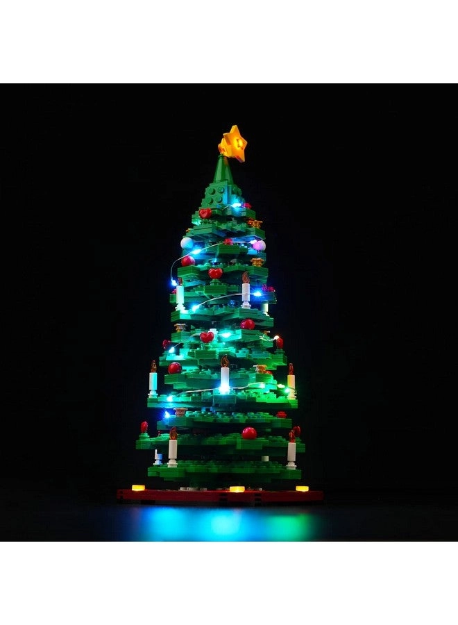 Led Light Kit - Compatible with Lego Christmas Tree 40573 Music Version