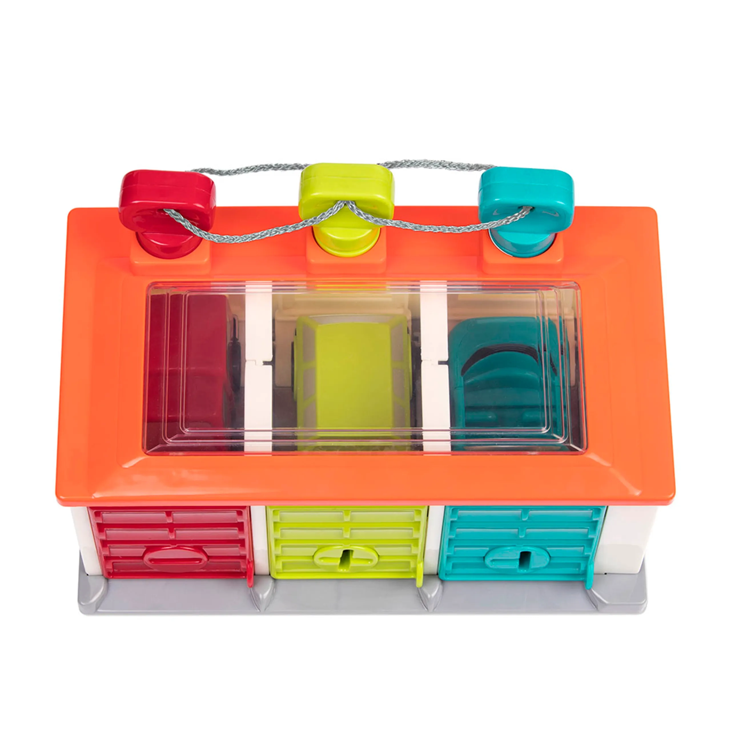 Car And Garage Shape Sorter Playset - Suitable for 2 years & above