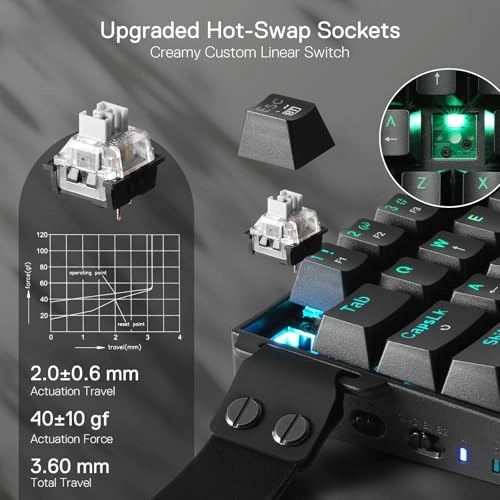 K530 PRO - Compact 60% Wired/Wireless