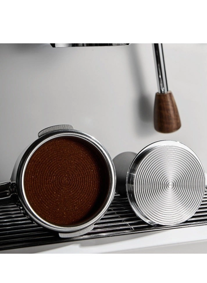 Pressure Tamper - 304 Stainless Steel with Spring 58mm