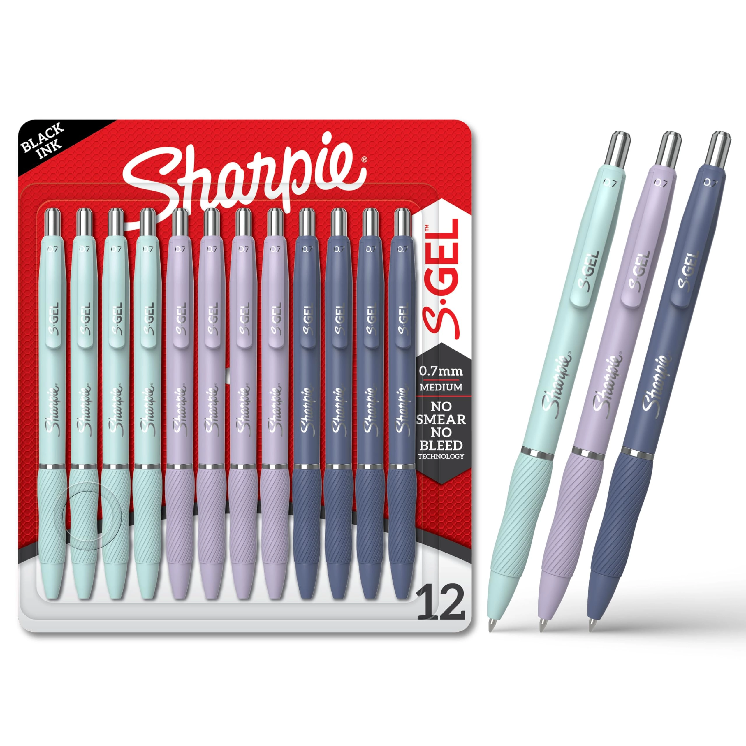 Sharpie S-Gel - 12 Count 0.7mm