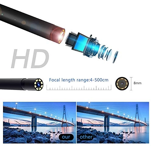 Digital Industrial Endoscope - 8.0mm 1m