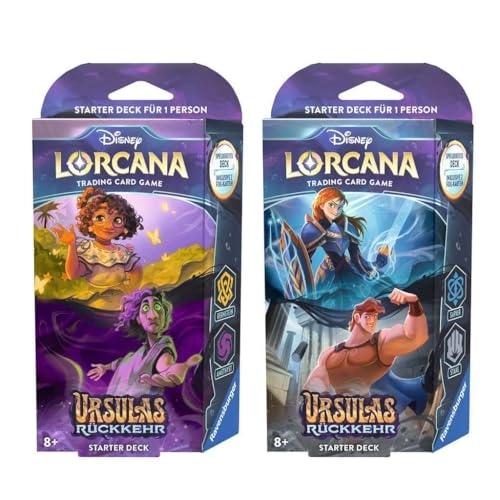 Disney Lorcana Set 4 - Starter Deck A - German 60pcs