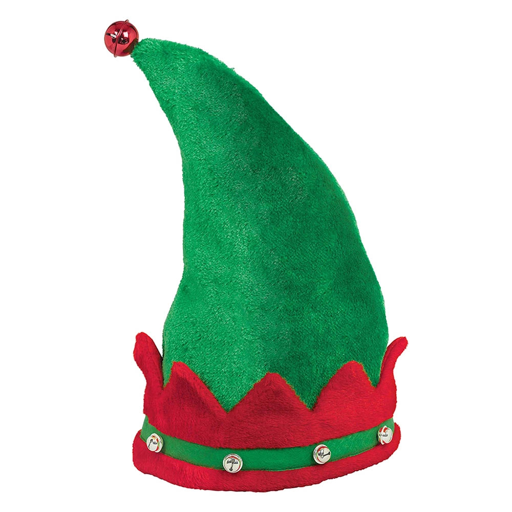 Costumes USA Adult Elf Deluxe Hat - One size fits most