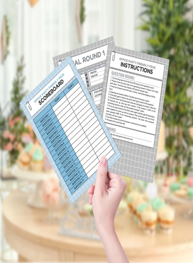 Office Family Feud Game - 29 cards