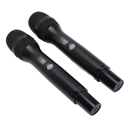 Dual Wireless Microphone - 2pcs UHF