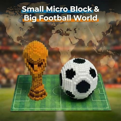 Soccer Building Block Set - Soccer&Cup 1420 pcs