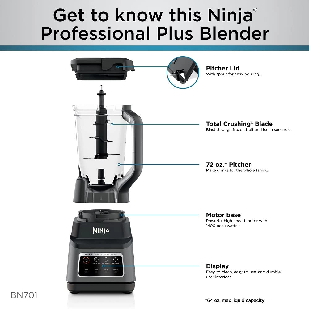 Professional Plus Blender - 1400W