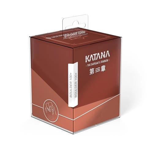 Boulder 100+ - Katana: The Shogun's Journey - Soft-touch finish Holds 100 double-sleeved cards
