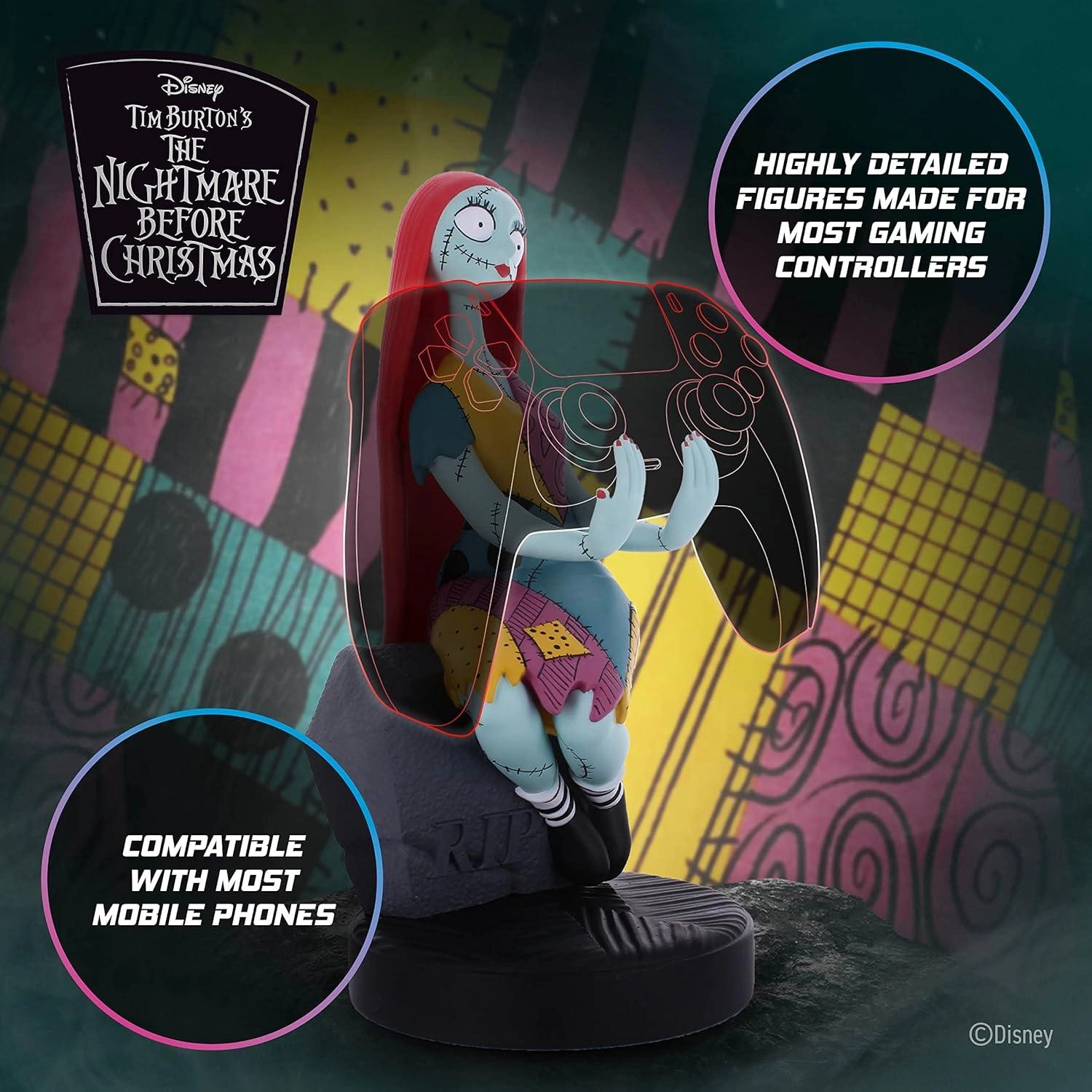 Jack Pumpkin King Controller And Phone Stand - Xbox PS4 Smartphones