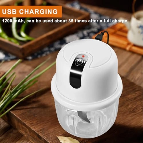 Electric Kitchen Chopper - 350 ml Battery Powered