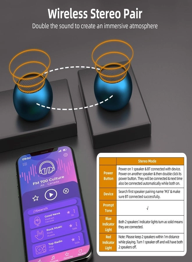 Portable Mini Speakers Pack