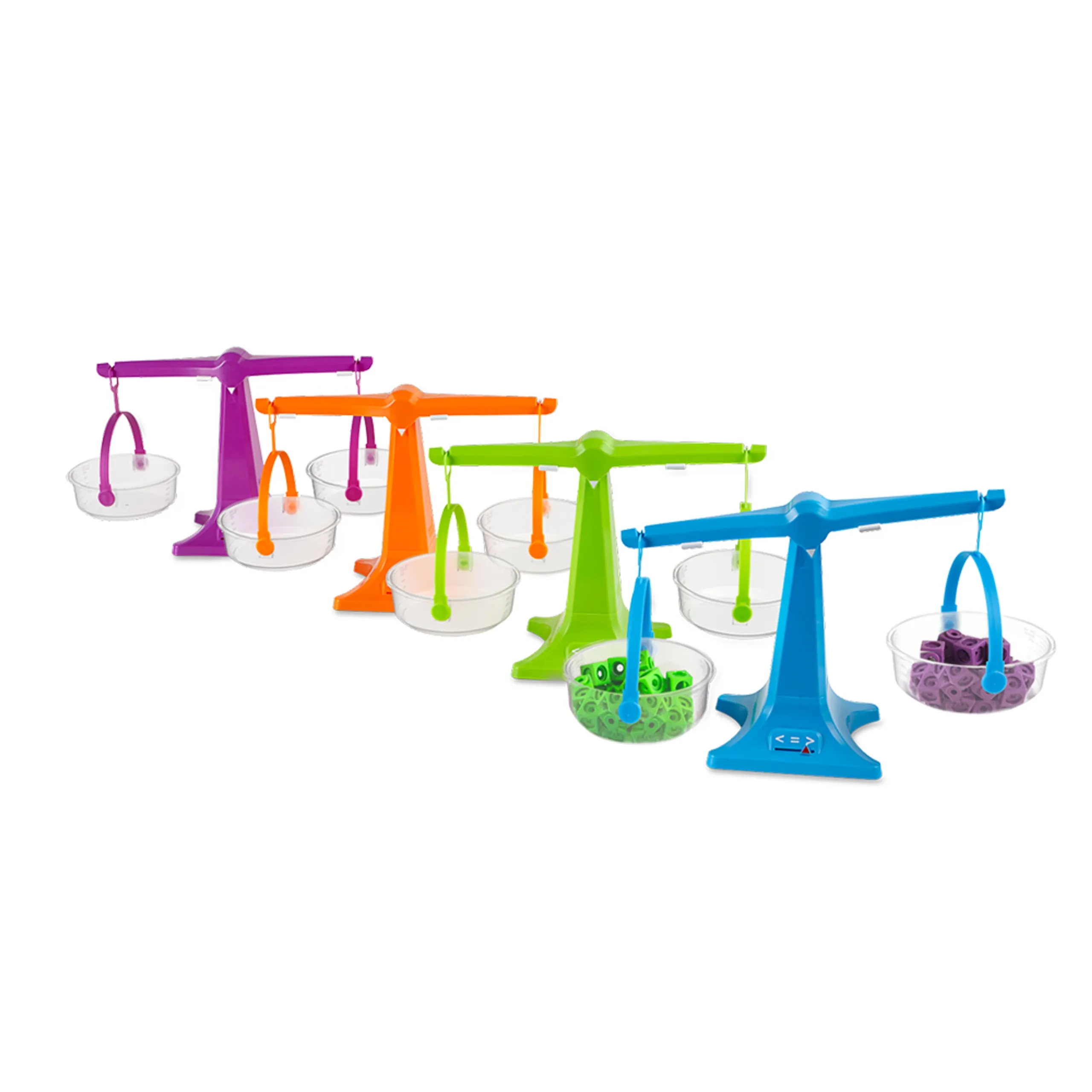 Nestable Bucket Balance Scale - 3+ 4 pieces