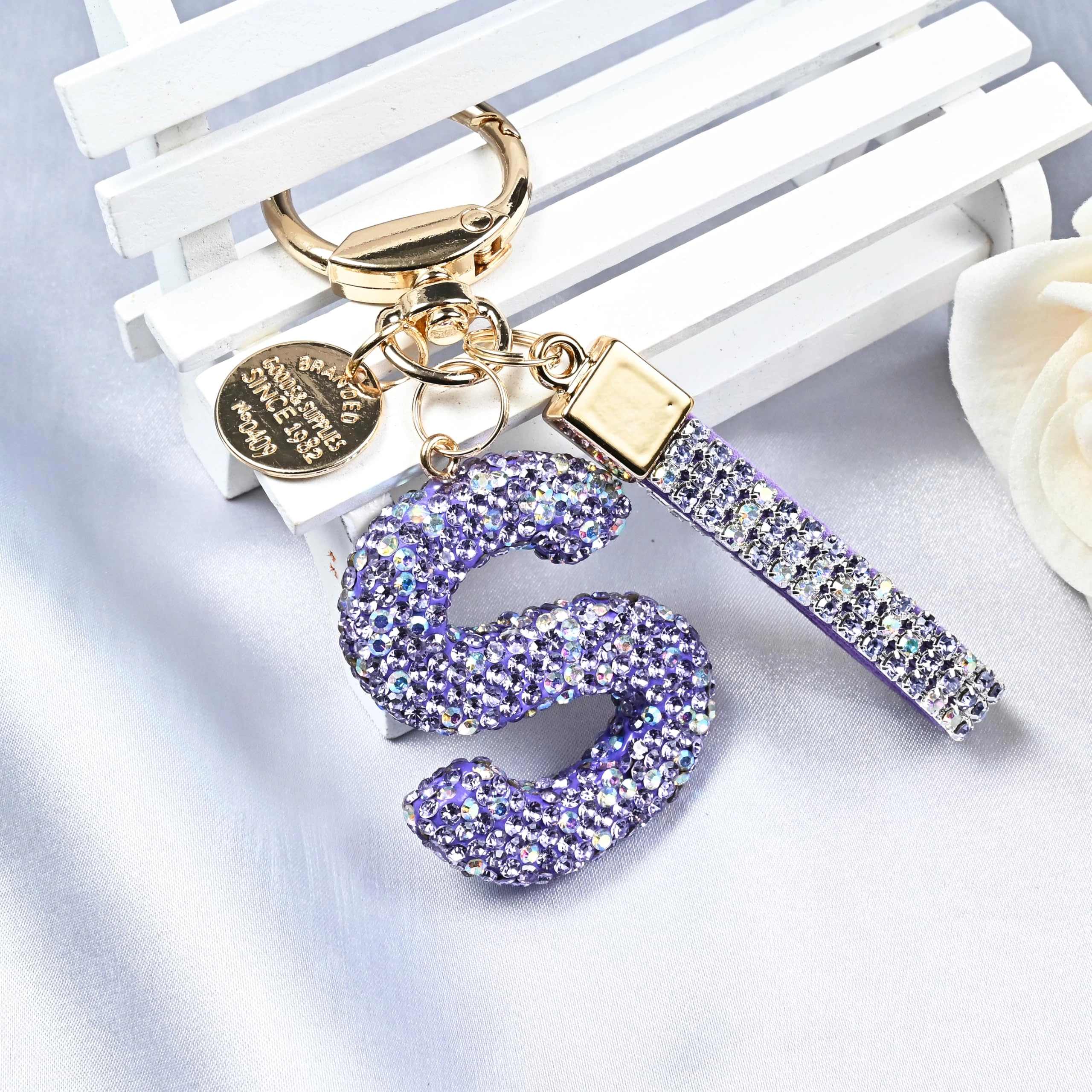 Initial Letter Keychain - Letter