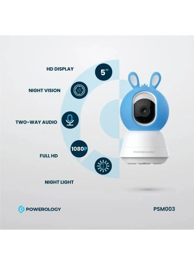 Baby Camera with Monitor and APP - 5 in