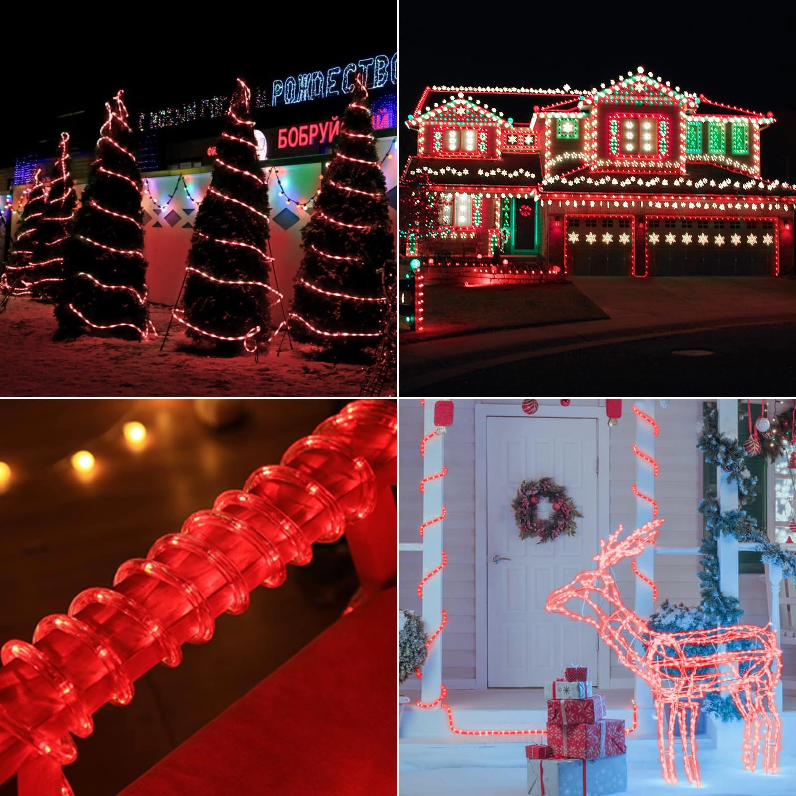 LED Rope Lights - 100ft