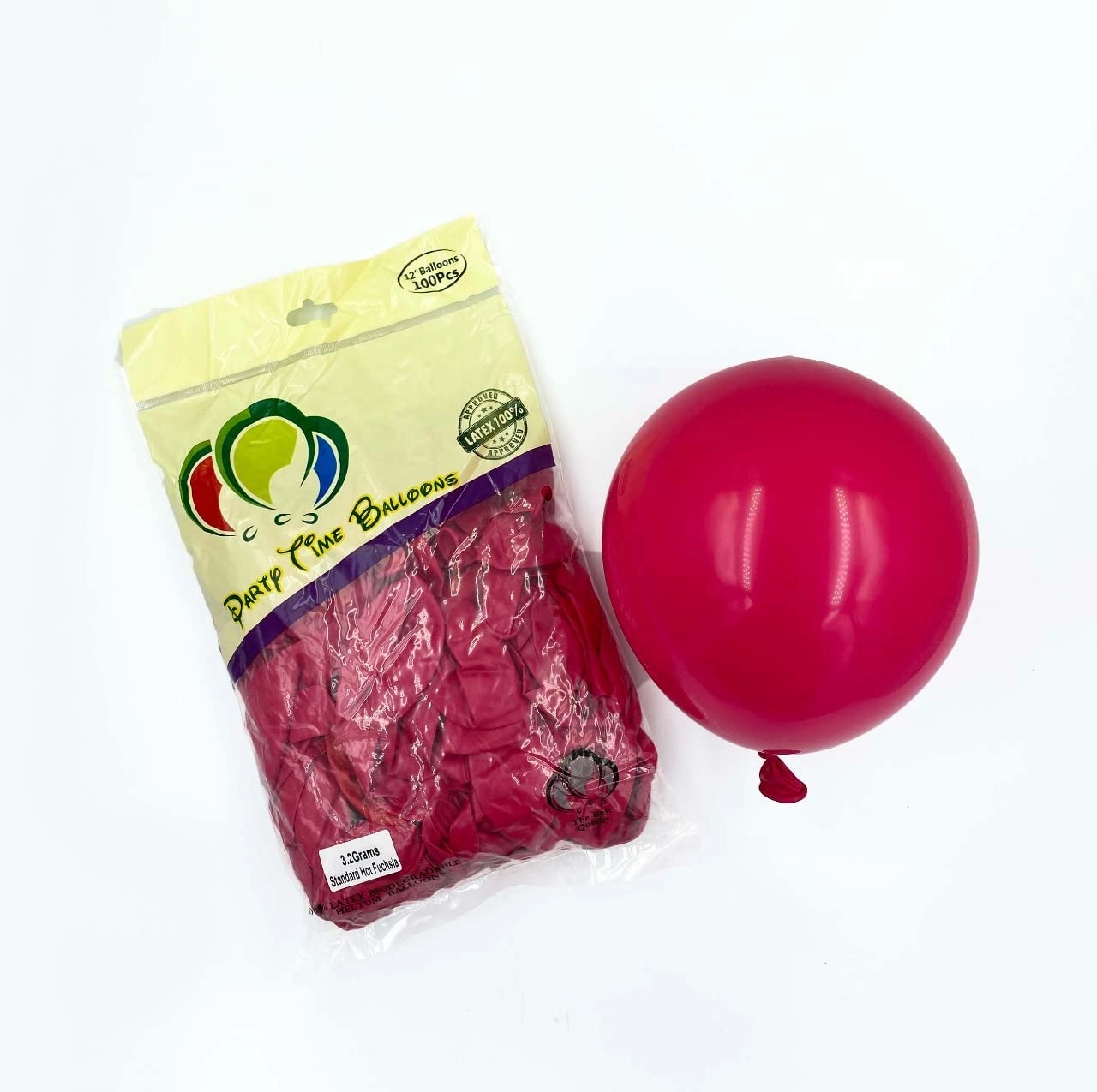Std Assorted Latex Balloon - 100CT