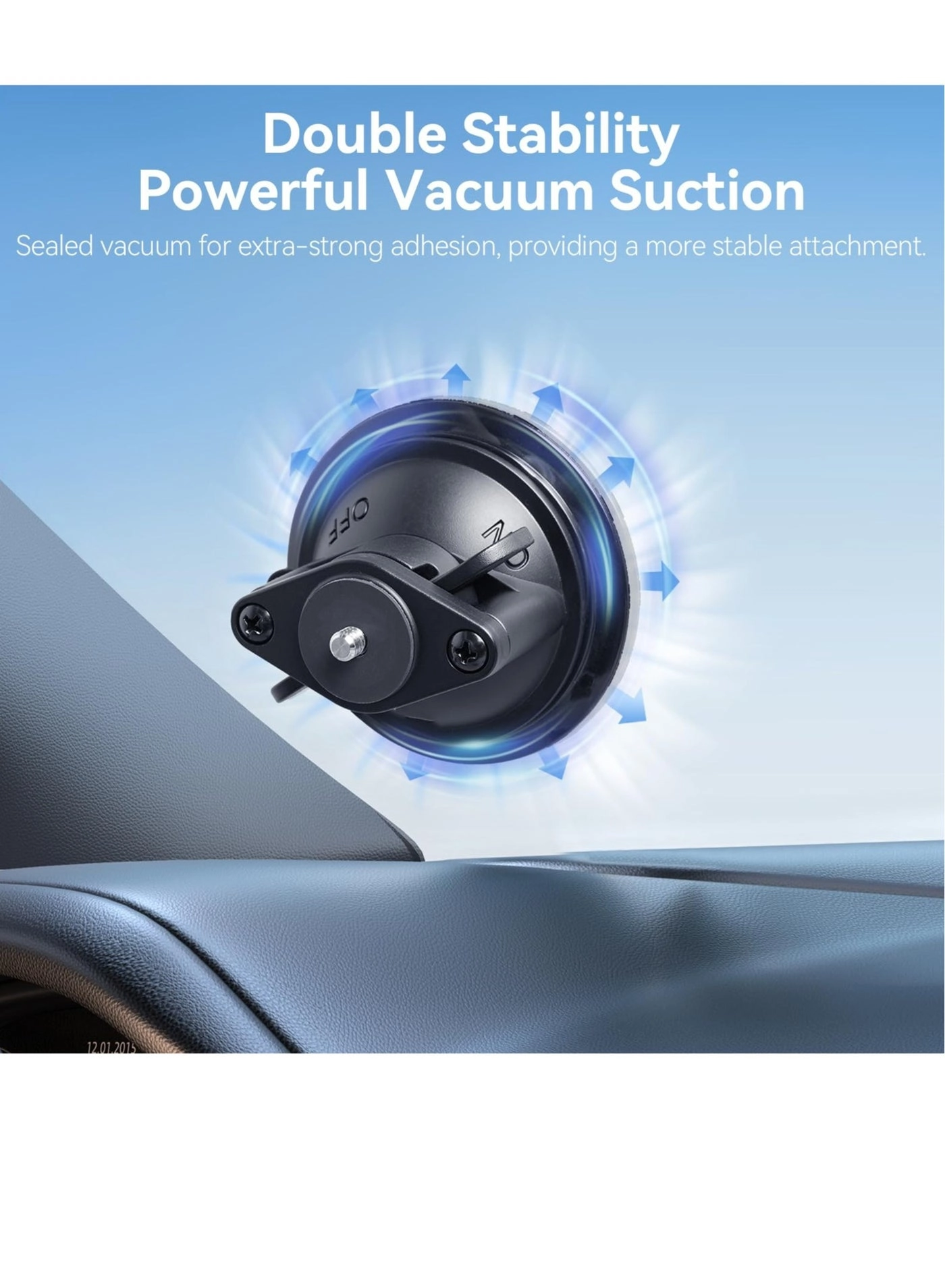 Sport Camera Steering Bracket - 1/4"-20 Thread + Magnetic Suction Base - For DJI Osmo Pocket 3 For Insta360 GO 3