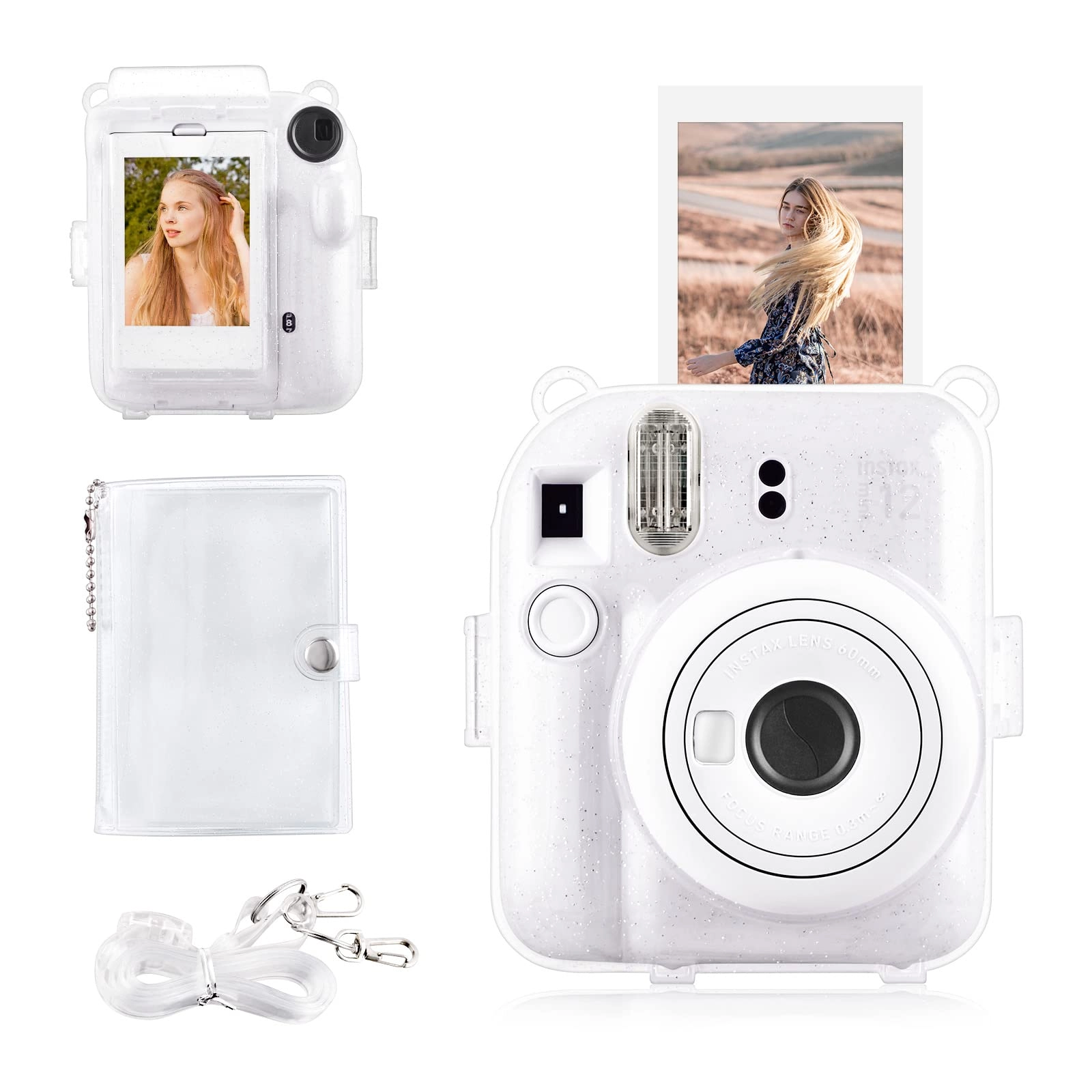 Instax Mini 12 Case - Instax Mini 12 Glitter