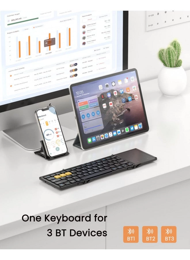 Foldable Bluetooth Keyboard - Bluetooth RF