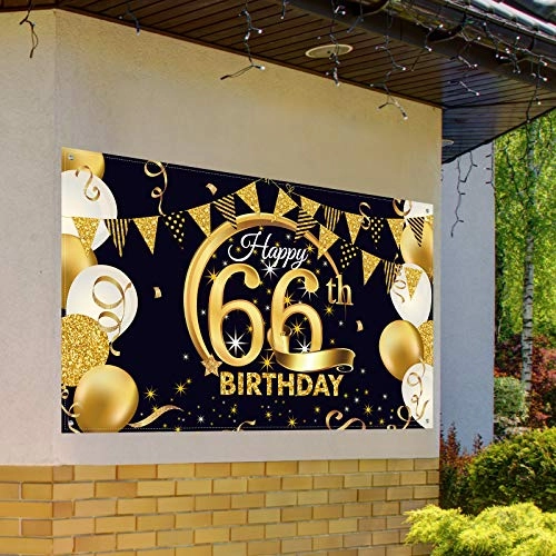 66th Birthday Party Decoration