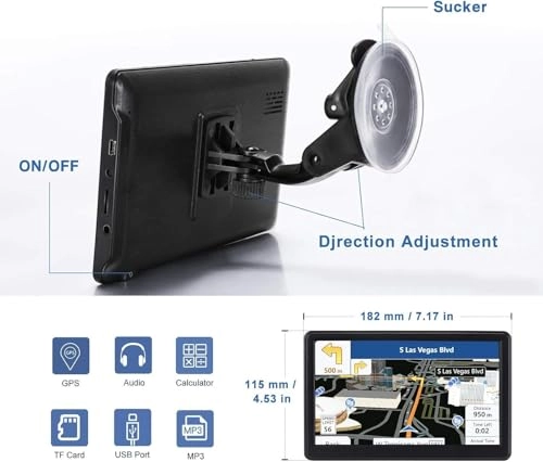 Car GPS Navigator - 7 inch