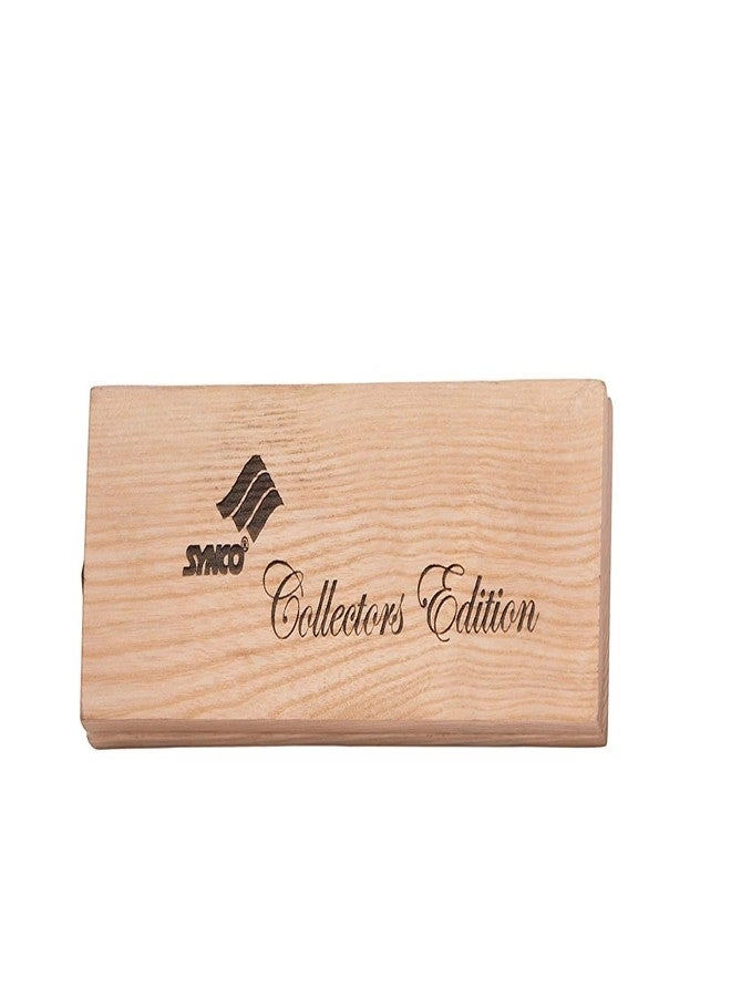 Wooden Carrom Coins + Carrom Striker - 15g Set of 3