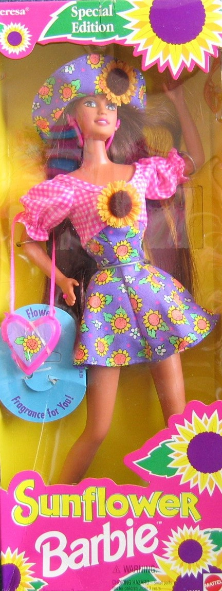 Barbie TERESA Doll - Plastic Sunflower Special Edition Ages 3+