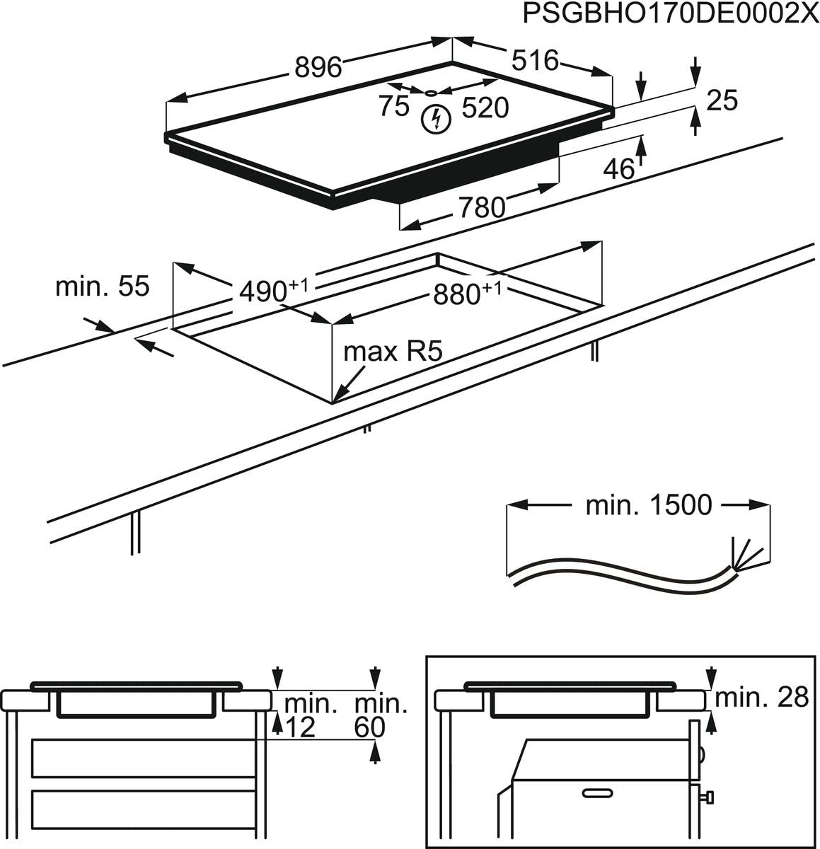 IKE95474XB Induction hob