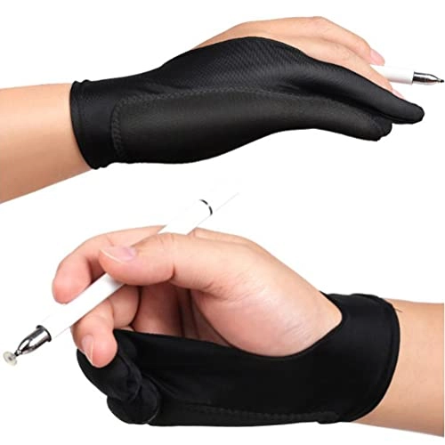 Artist Gloves - M-2PCS black