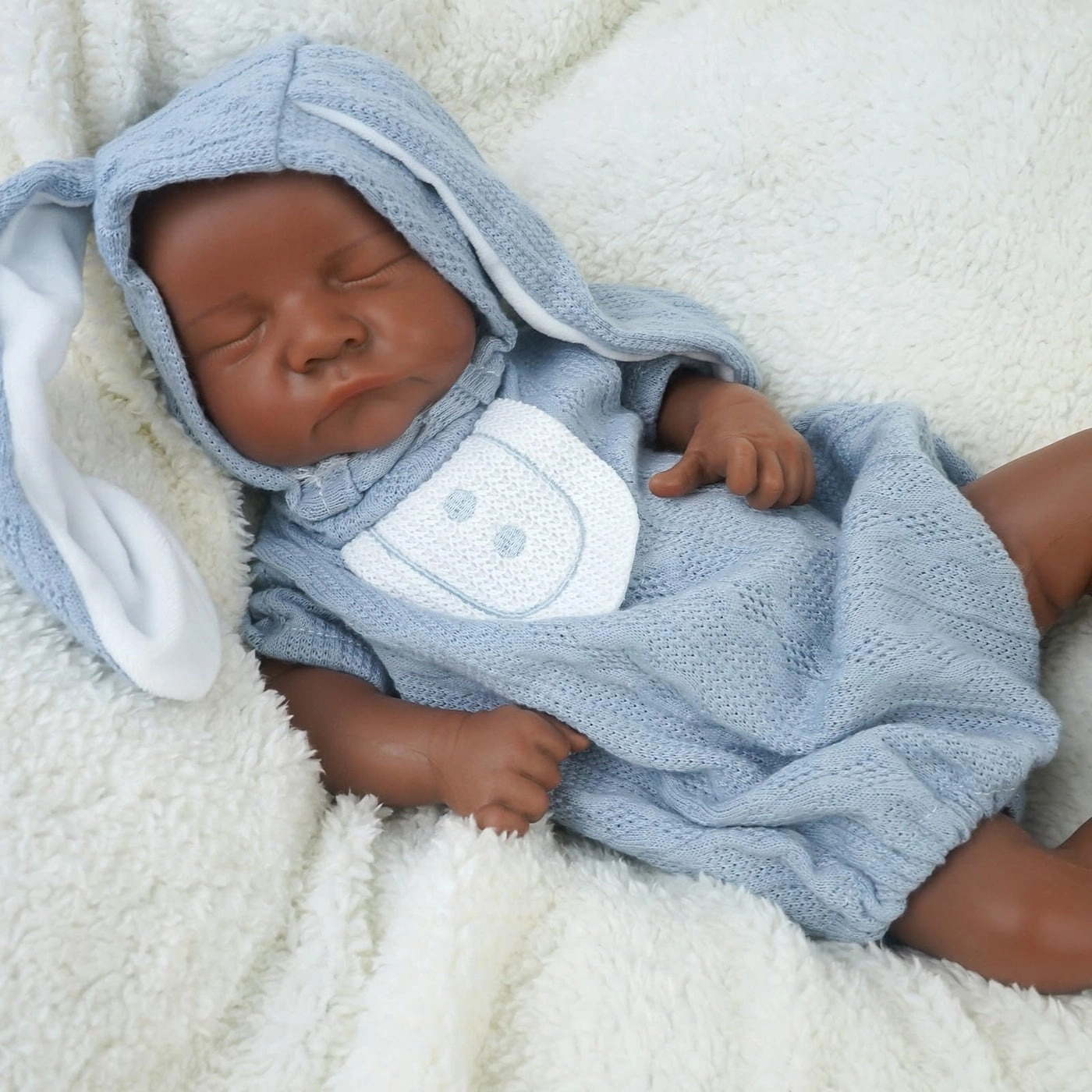 Reborn Baby Doll - 17 Inch Full Silicone Boy Ages 14+