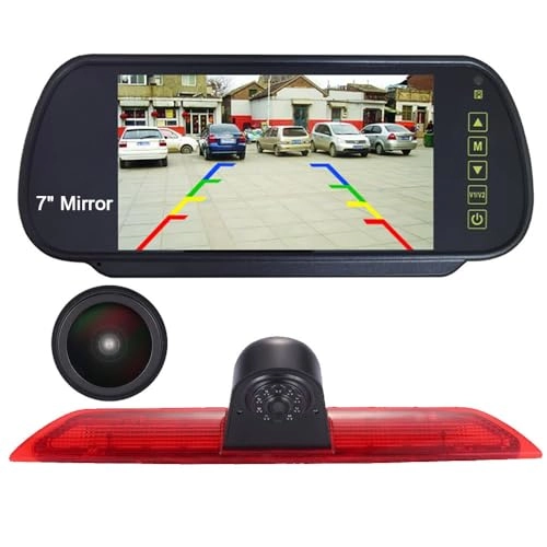 Third Roof Top Mount Brake Lamp Return Camera - Night vision RCA 1280 x 720