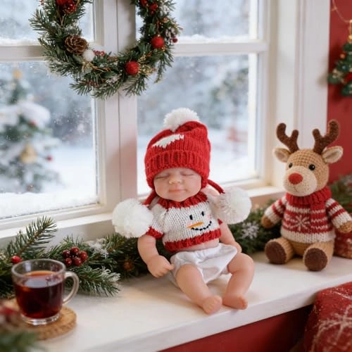 Pascale Reborn Baby Doll - 8 inch Silicone Ages 3+