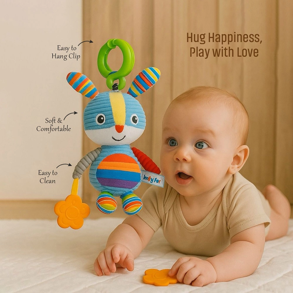 Vibrate Voice Rattle Toy - Suitable for 0 to 6 months