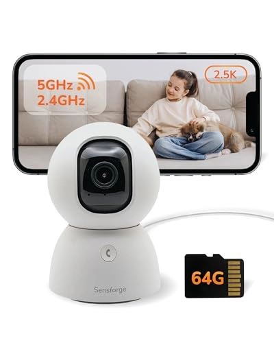 Indoor Pan-Tilt Security Camera 2.5K