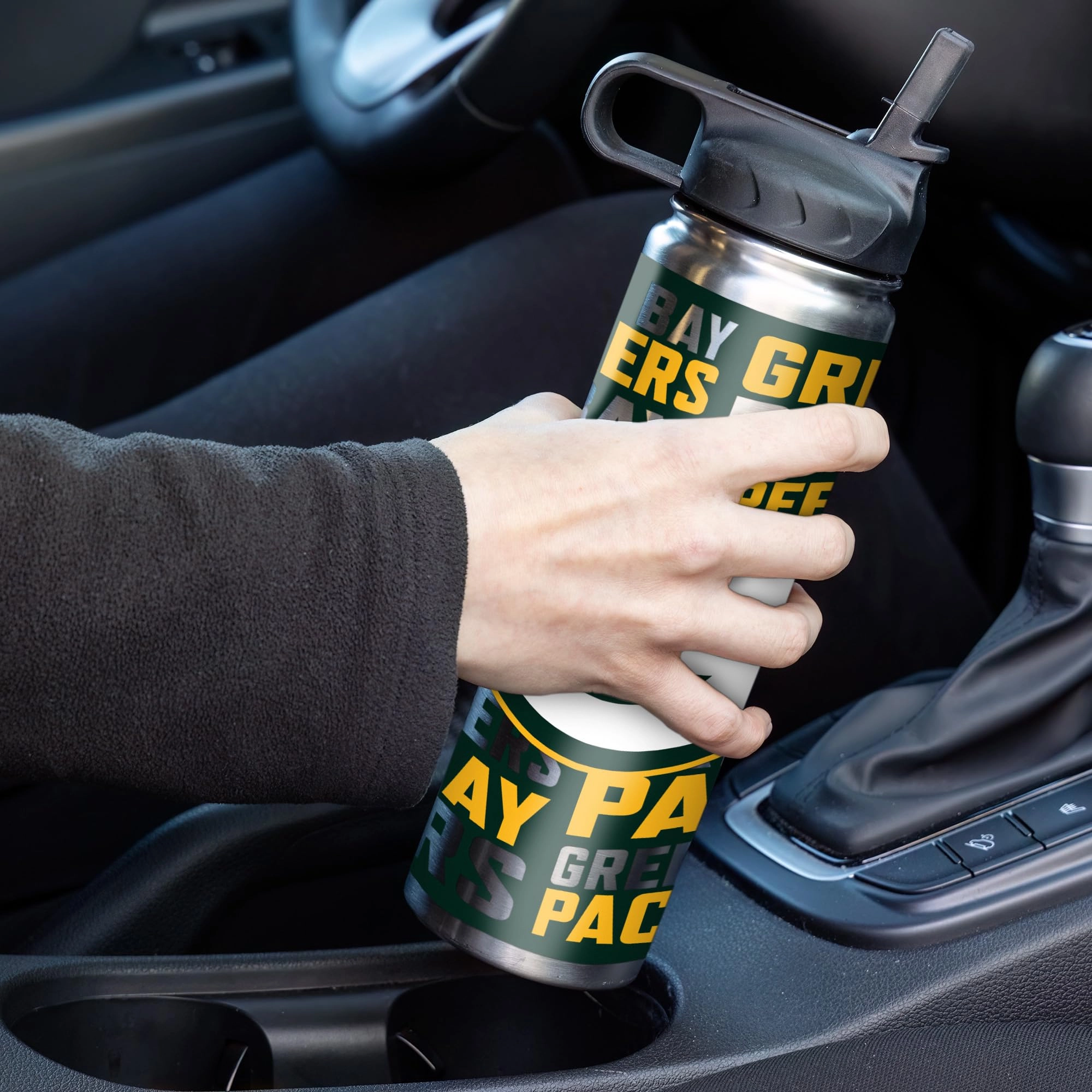 Stainless Steel NFL Football Tumbler - 650ml