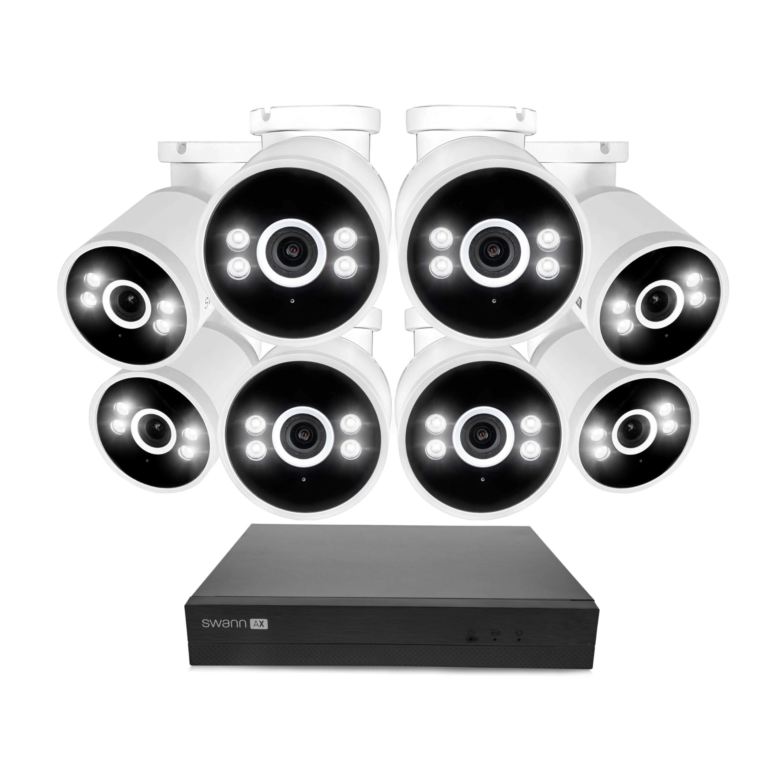 AdvancedX Wired NVR - 8 channels