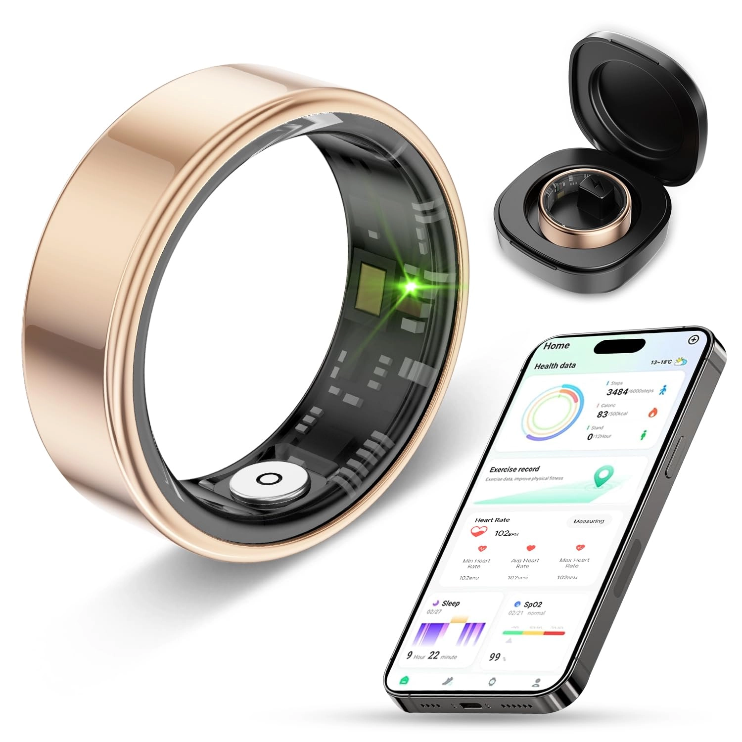 VNEXFU Smart Ring Health Tracker - #8