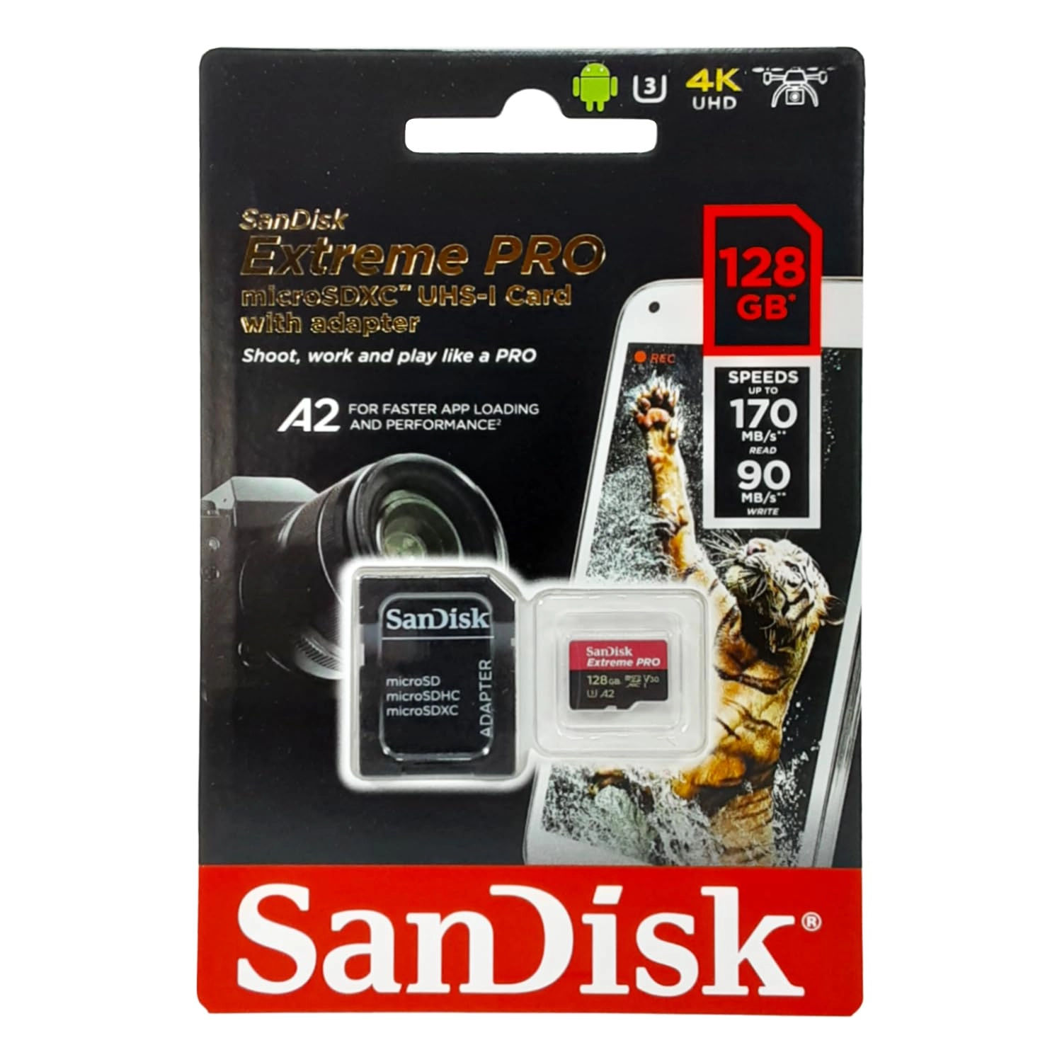 SanDisk Extreme PRO microSDXC UHS-I 128GB