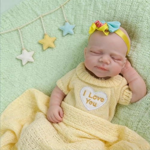 Pascale Reborn Baby Doll - 12 inch Silicone Ages 3+