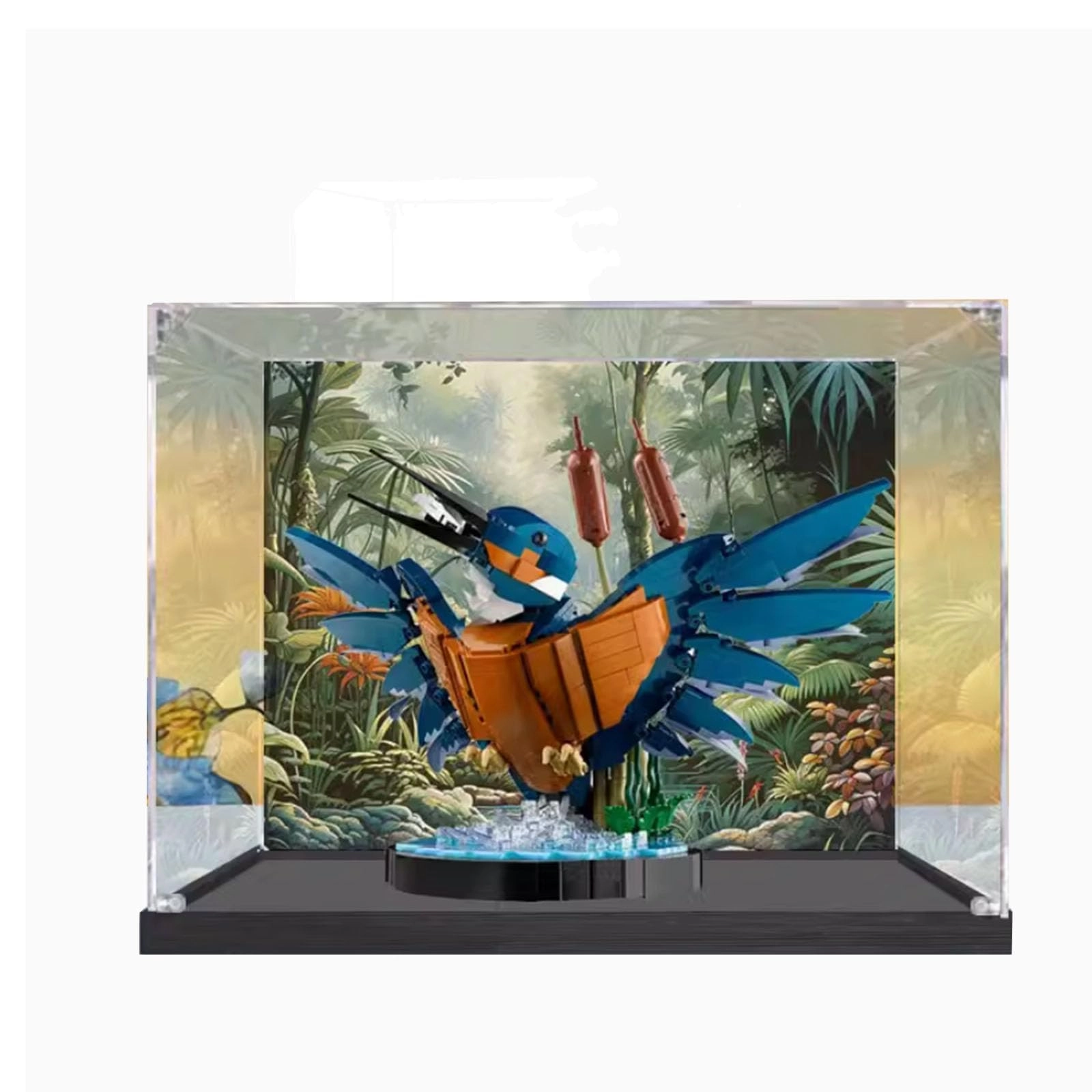 China Acrylic dustproof box - Transparent 35x25x25cm